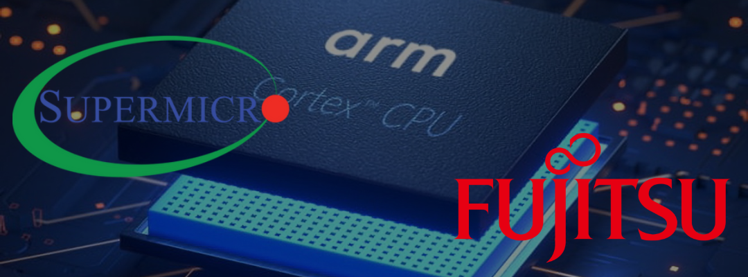 Supermicro und Fujitsu wollen bis 2027 gemeinsam Server auf Basis von ARM-Prozessoren entwickeln